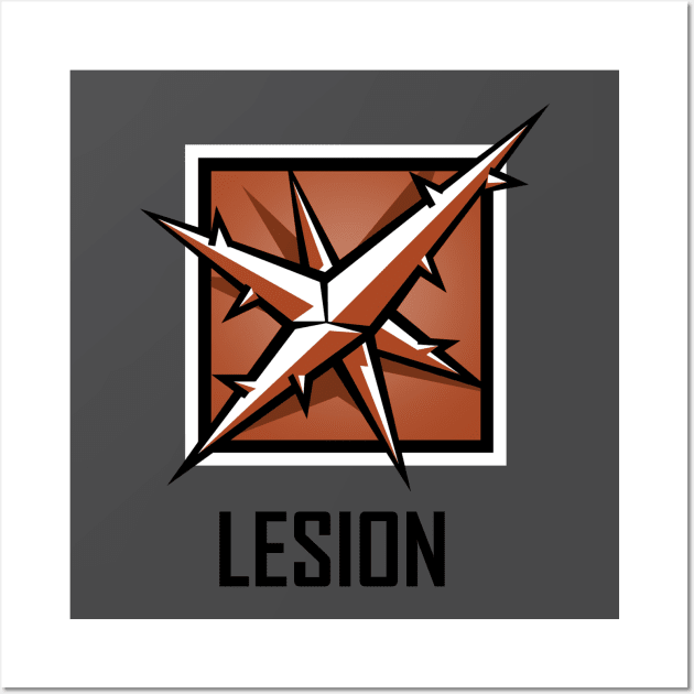 Rainbow Six Siege Lesion Wall Art by SwanickShirts